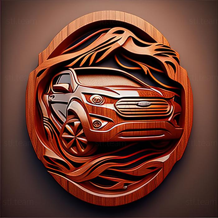 3D model Ford EcoSport (STL)